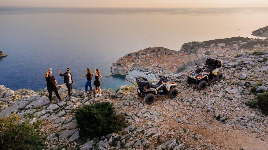 Dubrovnik: 3-hour ATV Safari Tour with Hotel Transfers - Srebreno: a clear safety briefing before the ride