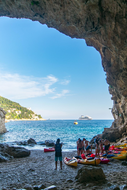 Dubrovnik: Afternoon Kayaking and Snorkeling Tour - Lokrum brings the wild coast and film locations