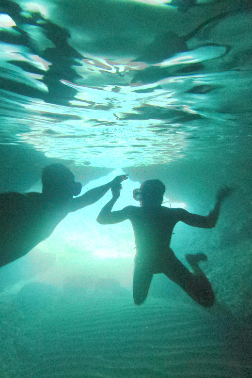 Dubrovnik: Blue Cave Catamaran Tour with Drinks and Snorkel - Blue Cave: a short, glowing spectacle