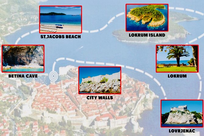 Dubrovnik Boat Tour: Lokrum Island, Betina Cave & St.Jacobs Beach - Setting off from Dubrovnik’s Old Harbor