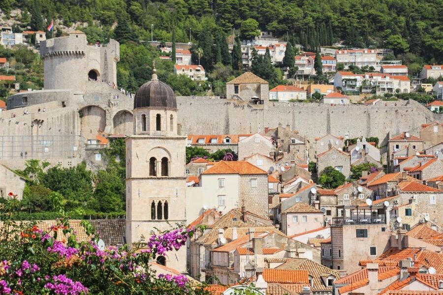 Dubrovnik City Walls Walking Tour - Climbing above the city at Pile Gate