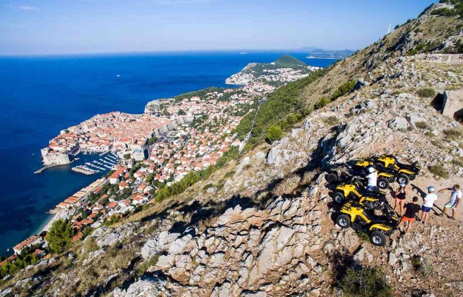 Dubrovnik: Countryside Guided ATV Tour & Tavern Refreshments - A local tavern stop with a proper snack