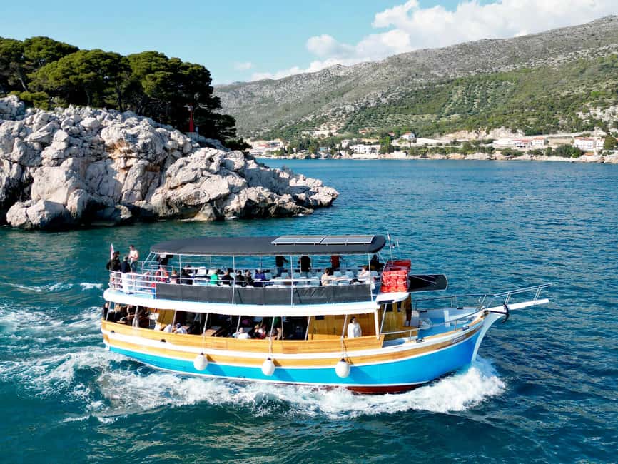 Dubrovnik: Elaphite Islands Cruise with Lunch and Drinks - The first cruise and Koločep’s clear water