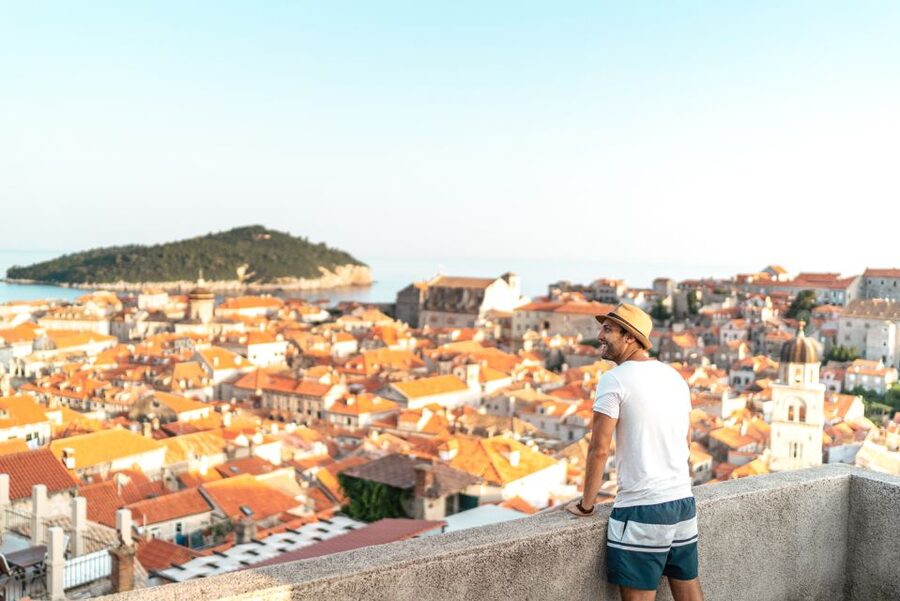 Dubrovnik: Epic Game of Thrones Tour + Lokrum & Saver Option - Meeting the purple balloon at Pile Gate