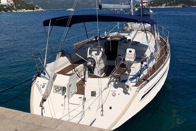 Dubrovnik : Full Day Group Sail Boat Tour to Elaphiti & Blue Cave - Koločep, the first island stop
