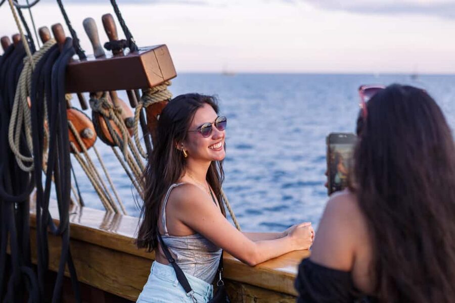 Dubrovnik: Galleon Sunset Cruise with a Live Guide & Drink - Seeing Lokrum, caves, and the Old Town from offshore