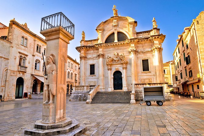 Dubrovnik Guided Group Tour with Ston Oyster tasting from Split & Trogir - Franciscan Monastery, Rector’s Palace, and Fort Lovrijenac