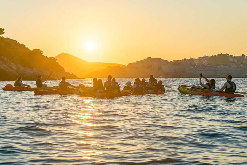 Dubrovnik: Guided Sunset Sea Kayaking with Snacks and Wine - How hard is the kayaking?