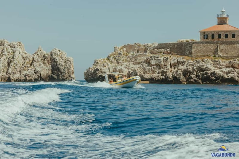 Dubrovnik: Morning Blue Cave speedboat tour with drinks - Three Green Caves: more time in the water