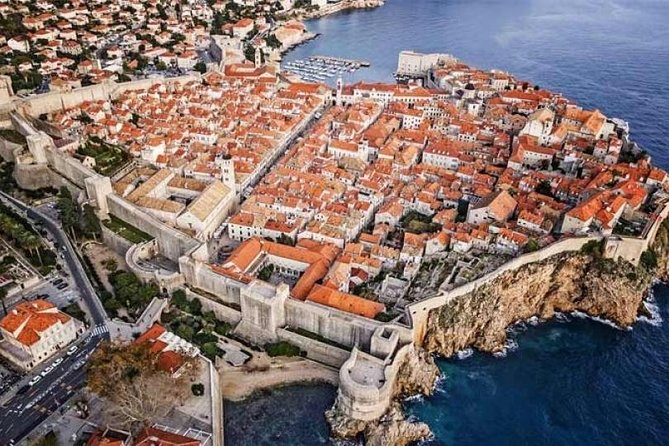 Dubrovnik Old City Walls Private Tour - The wall entrance and Dubrovnik’s harbor