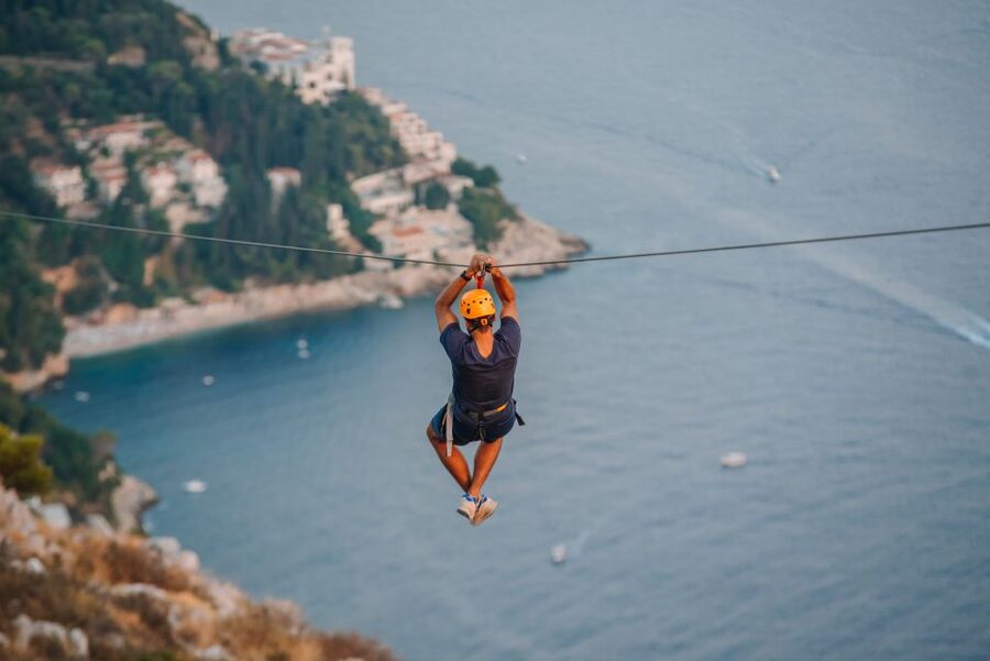 Dubrovnik: Panorama Zipline Tour - Meeting at Ilijina glavica before the mountain drive