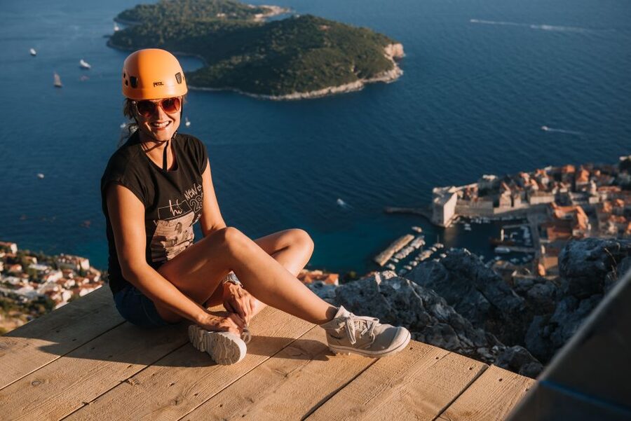 Dubrovnik: Panorama Zipline Tour - Training first, then the real cables