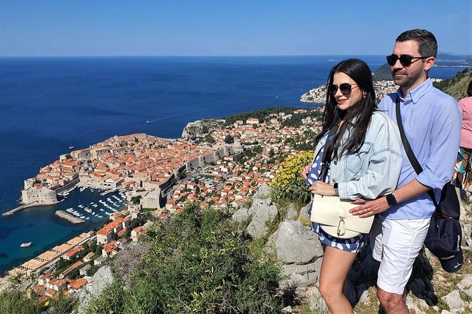 Dubrovnik Panoramic Sightseeing Tour with Guide (minivan) - Mount Srd: Dubrovnik spread below you