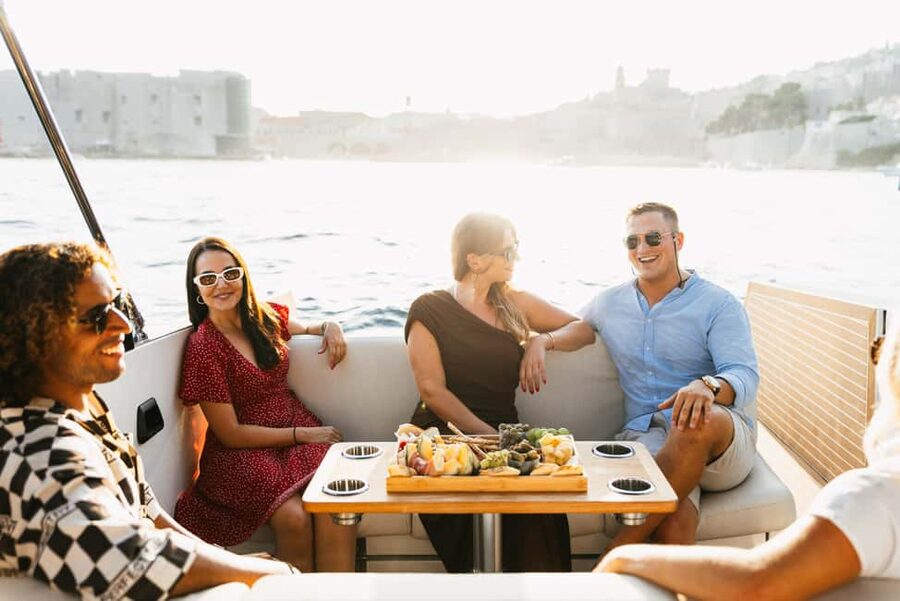 Dubrovnik: Private Boat Cruise at Sunset with Champagne - The Lazarettos and Dubrovnik’s quarantine past