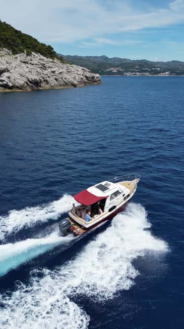 Dubrovnik: Private Boat Rental for Parties & Alcohol - The first swim stop and the value of a private route