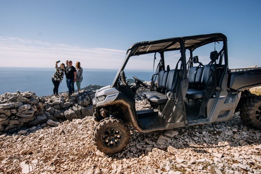 Dubrovnik: Private Panoramic Half-Day Buggy Tour with Brunch - The Zaton viewpoint brings the big scenery