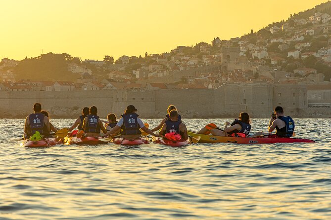 Dubrovnik Sea Kayaking Sunset Paddle - Betina Cave, a beach with no road access