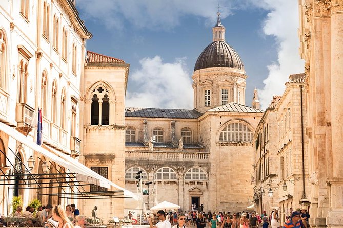 Dubrovnik Shore Excursion: Old Town Walking Tour - The main square and the Cathedral of the Assumption