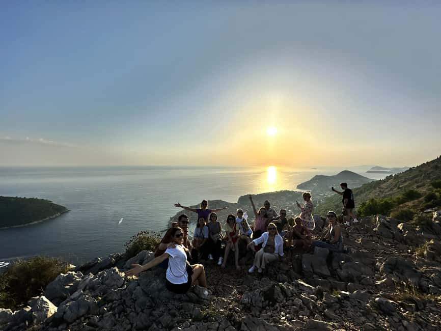 Dubrovnik Sunset Mountain Tour With Wine - Srđ Mountain and Dubrovnik’s old town