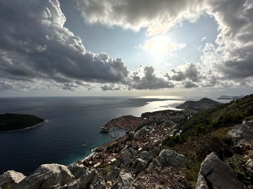 Dubrovnik Sunset Mountain Tour With Wine - Croatian wine with the view
