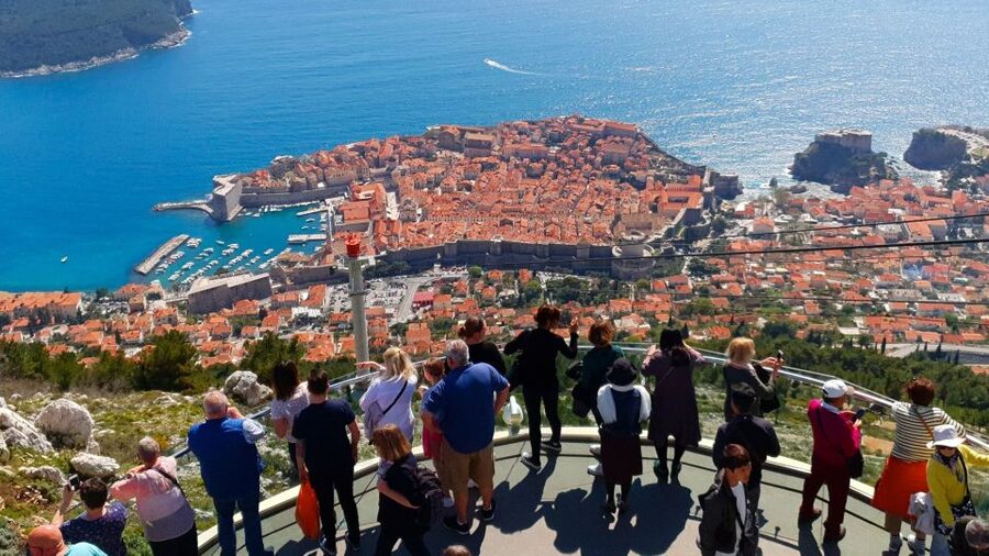 Dubrovnik: Sunset Panorama Tour with Glass of Wine - The short Ombla River and its spring