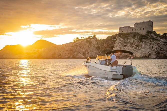 Dubrovnik Sunset Tour By Boat With Local - The walls from below, where their scale makes sense