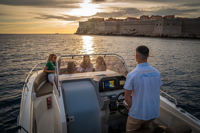 Dubrovnik Sunset Tour By Boat With Local - The sunset finale over the Adriatic