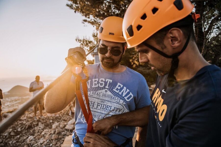 Dubrovnik: Sunset Zip Line Experience Followed by Wine - Meeting at Ilijina glavica