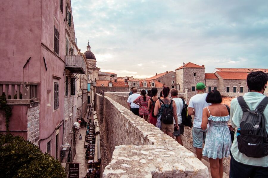 Dubrovnik: Walls and Wars Walking Tour - Buying the city walls ticket before climbing