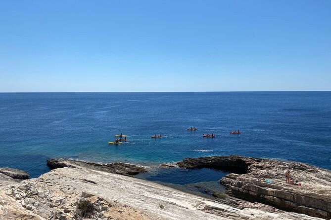 Dugi Otok - full day kayak adventure - Veli Rat lighthouse makes a useful midday pause