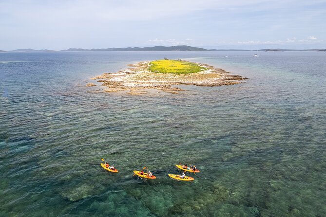 Dugi Otok - full day kayak adventure - Sakarun Beach is a pleasant, sometimes brief finale