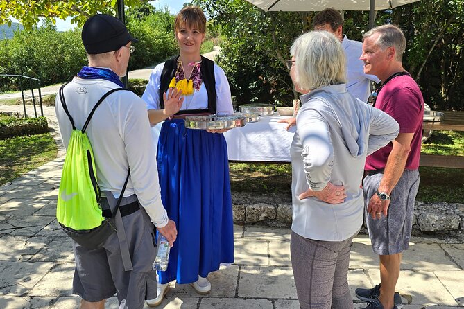 E-Bike Tour + Gourmet Snack + Wine Tasting (Small Group) - Old mills, sweets and liqueurs at Ljuta