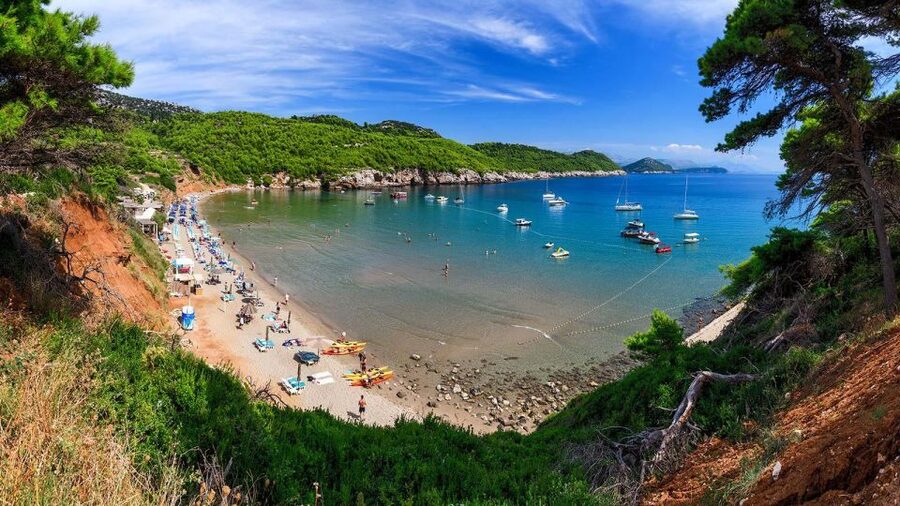 Elaphite Islands Cruise with Local Gastronomy at Captain's H - The Blue Cave at Kolocep