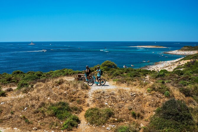 Electric Off-Road Scooter Tour in Pula - Swimming, snorkeling, and the Blue Cave stop