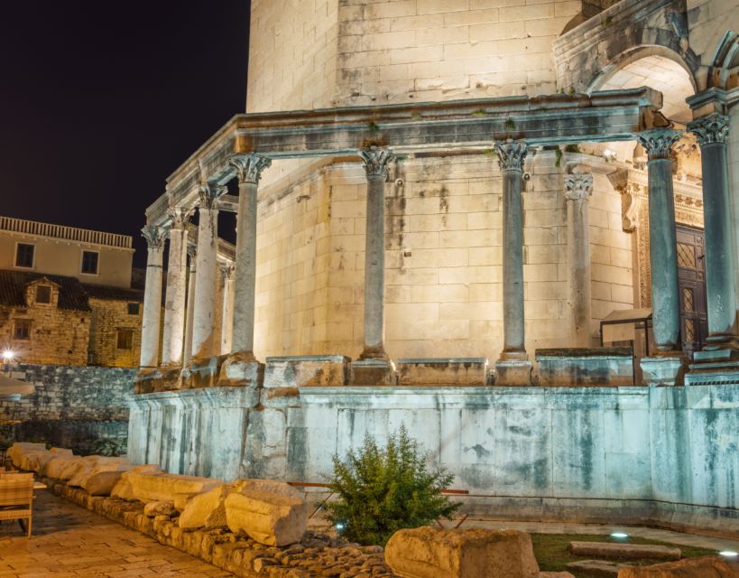 Evening Group Walking Tour - Split Old City Diocletian's Pal - Cathedral of St. Duje connects ancient Split with its Christian center