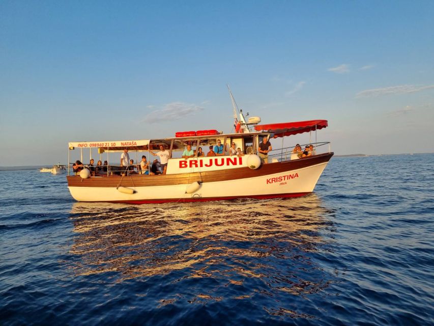 Fazana: Brijuni National Park Scenic Boat Tour - Key points to know before boarding