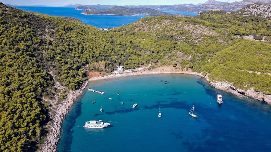 From Dubrovnik: Elaphiti Islands & Blue Cave Speedboat Tour - The Elaphiti Islands: green shores close to Dubrovnik