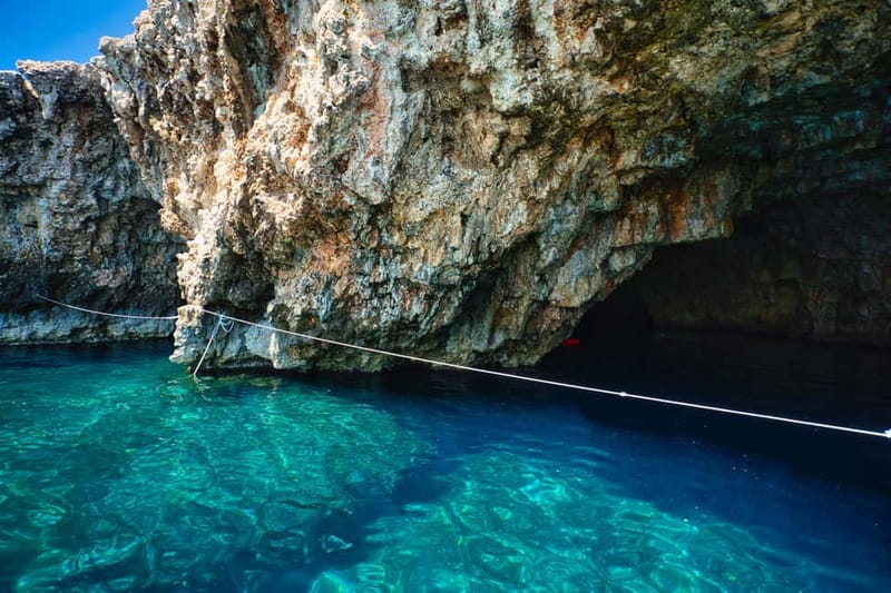 From Hvar: Blue Cave and Pakleni Islands Group Tour - Stiniva Bay, swimming, and a beach bar