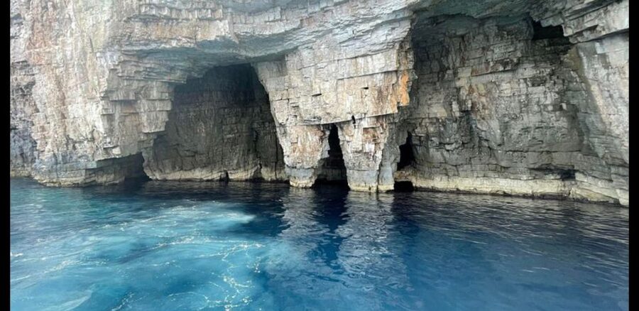 From Hvar: Blue Cave, Green Cave & 5 Islands Speedboat Tour - Leaving Hvar at 10:30 for a full Adriatic day