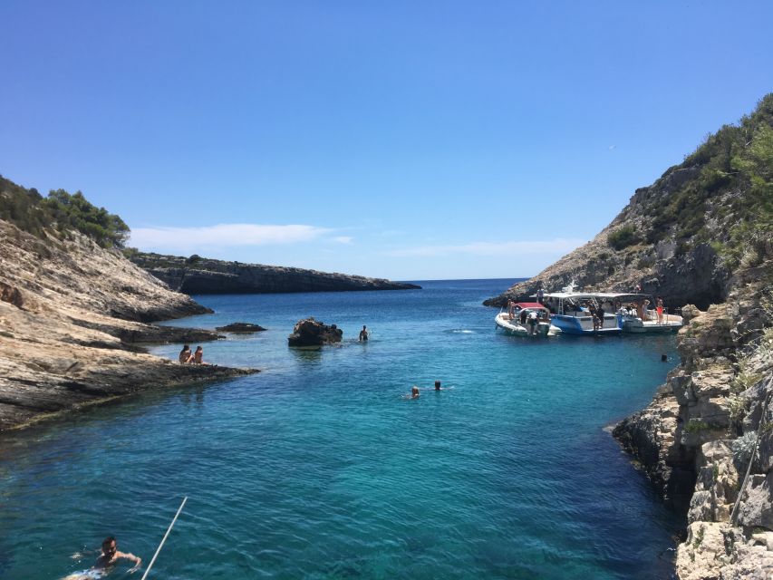 From Hvar: Blue Cave, Green Cave & 5 Islands Speedboat Tour - The Blue Cave delivers the day’s most unusual color