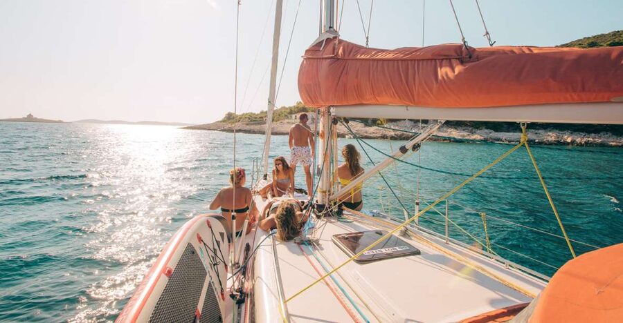 From Hvar: Pakleni Islands & Red Rocks Comfort Sailboat Tour - Starting from Hvar Port