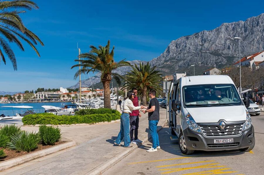 From Makarska: Biokovo Skywalk Entry Ticket with Transfers - Thirty minutes on the glass Skywalk
