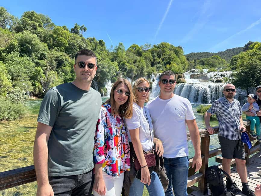 From Makarska: Krka Waterfalls & Šibenik Day Trip - Šibenik in 90 minutes: stone lanes and sea views