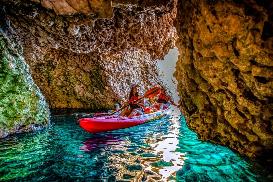 From Metajna/Novalja: Pag Bay Guided Sea Kayaking Tour - Key points at a glance