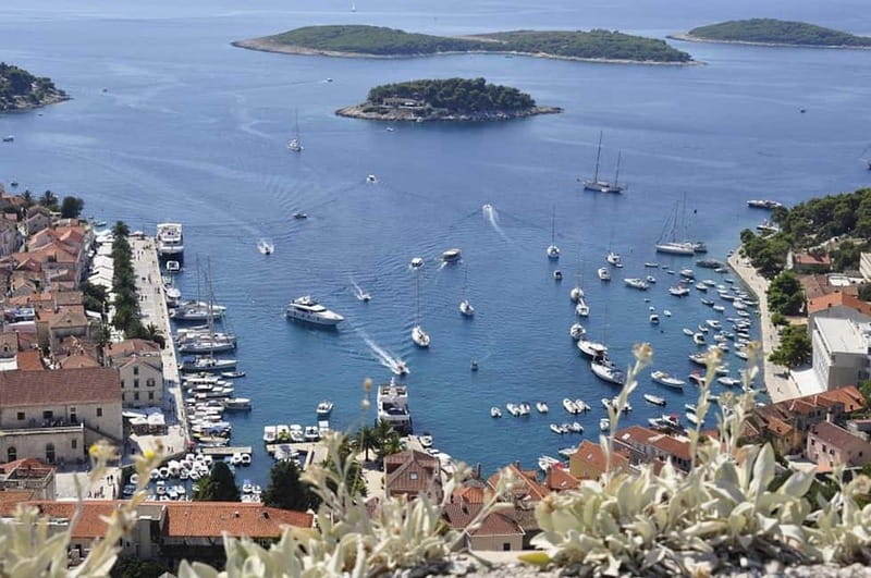 From Milna or Supetar: Magical Blue Cave Island Hopping - Komiža: a useful pause on Vis