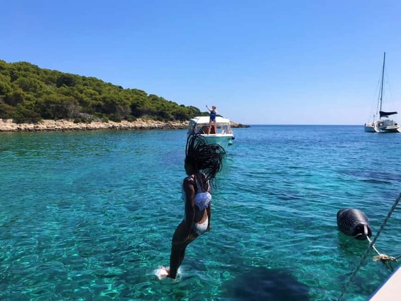 From Milna or Supetar: Magical Blue Cave Island Hopping - Budikovac and the Blue Lagoon