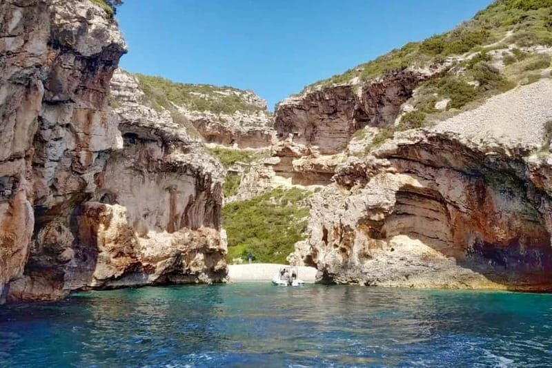 From Milna or Supetar: Magical Blue Cave Island Hopping - Hvar: old streets and time on your own