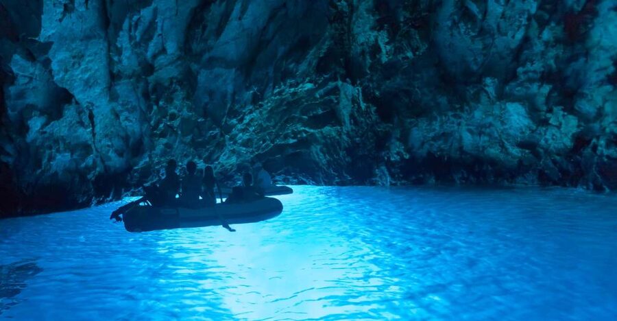 From Omis: Blue Cave & 5 Island Speedboat Tour - The ride back is part of the experience