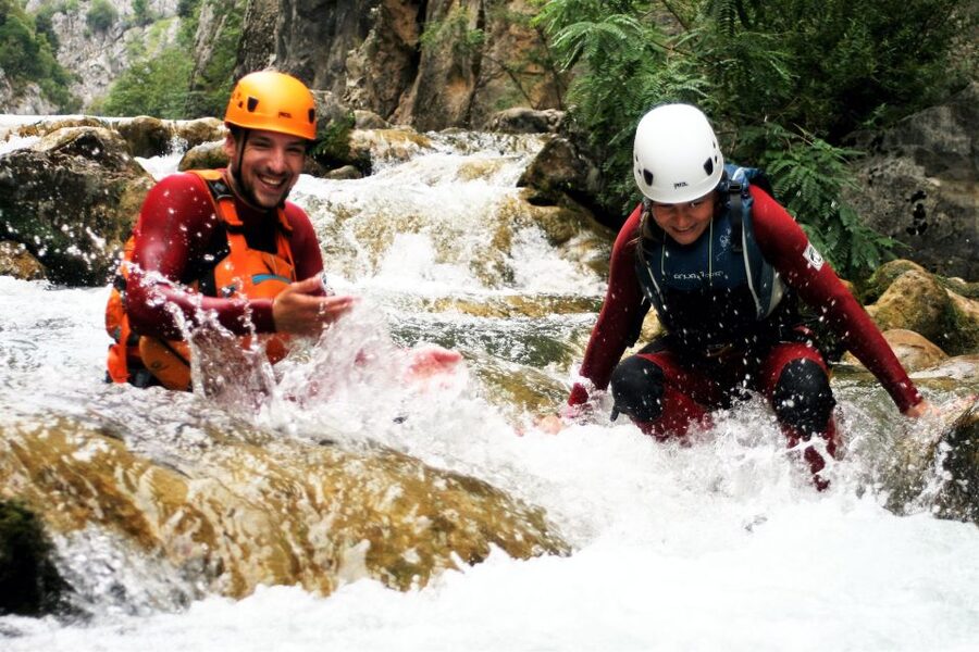 From Omiš: Cetina River Canyoning with Licensed Instructor - The final stretch near Kraljevac