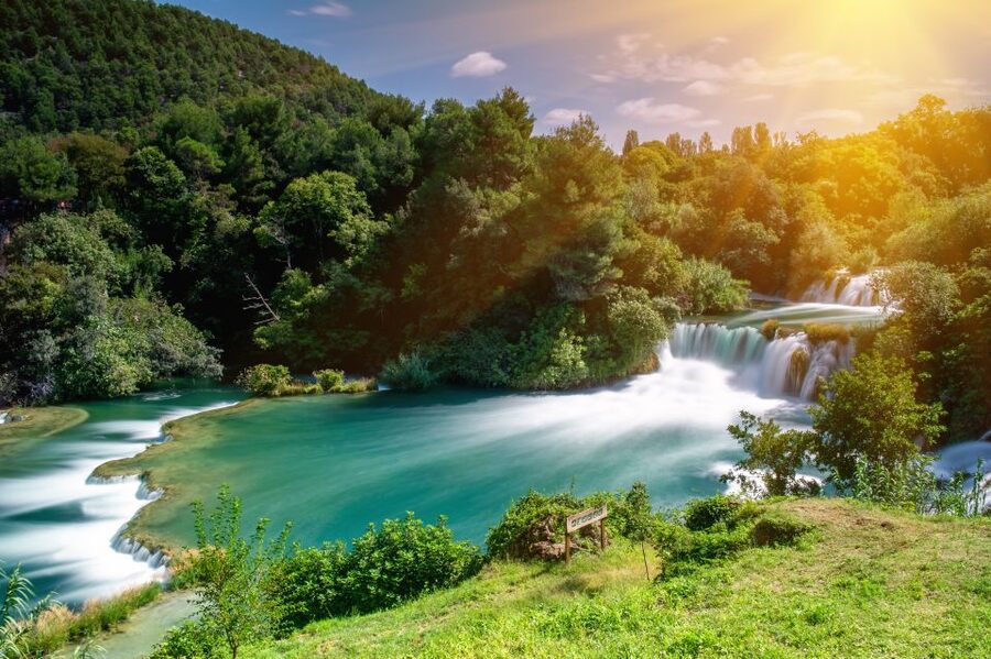 From Omiš: Krka Waterfalls and Trogir Small Group Tour - Timing, group size, and comfort